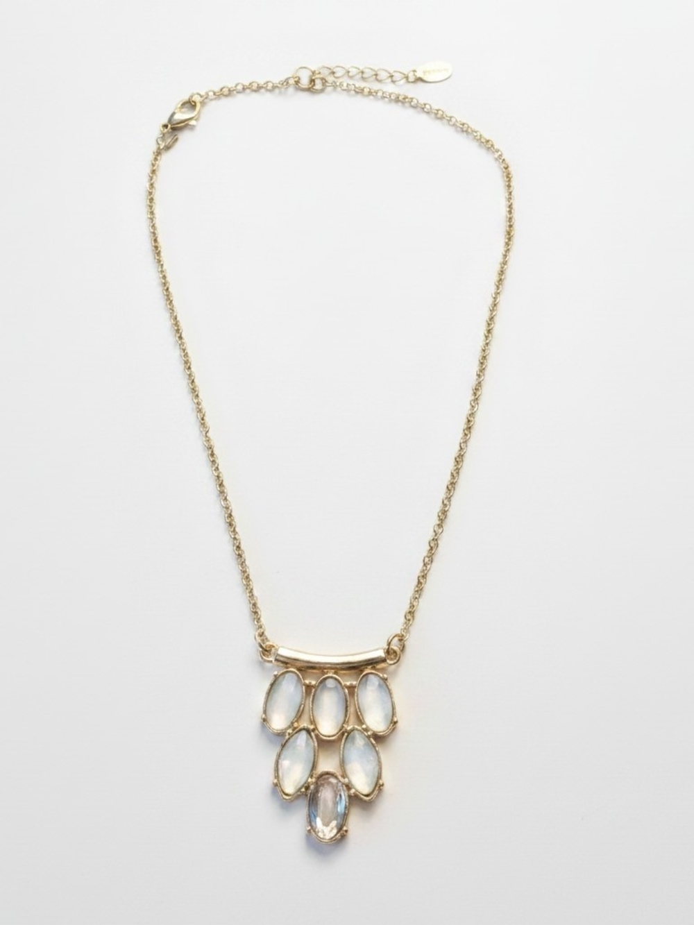 NWT Avon Classic Multi-Stone Necklace And Pierced Earring Set